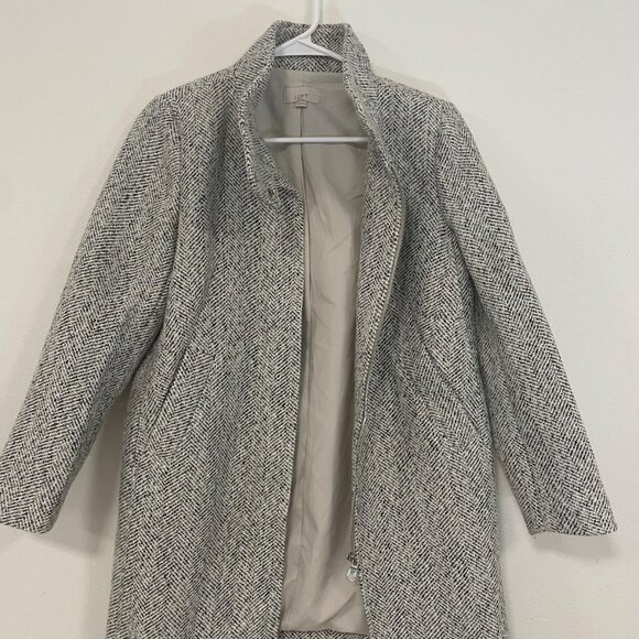 OFT Coat – XXS Petite, Black & White, New - Picture 3 of 6